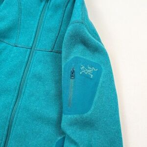 Arcteryx 2014 Women’s Covert Cardigan Full Zip Fleece Outdoor Jacket Teal Size S